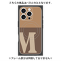 プレミアムパネル with MagSafe［ オリジナル - initial two tone - M brown ］