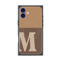 プレミアムパネル with MagSafe［ オリジナル - initial two tone - M brown ］