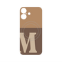 プレミアムパネル with MagSafe［ オリジナル - initial two tone - M brown ］