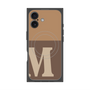 プレミアムパネル with MagSafe［ オリジナル - initial two tone - M brown ］