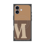 プレミアムパネル with MagSafe［ オリジナル - initial two tone - M brown ］