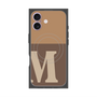 プレミアムパネル with MagSafe［ オリジナル - initial two tone - M brown ］