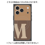 プレミアムパネル with MagSafe［ オリジナル - initial two tone - M brown ］