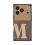 プレミアムパネル with MagSafe［ オリジナル - initial two tone - M brown ］