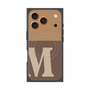 プレミアムパネル with MagSafe［ オリジナル - initial two tone - M brown ］