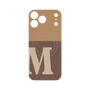 プレミアムパネル with MagSafe［ オリジナル - initial two tone - M brown ］