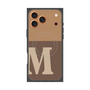 プレミアムパネル with MagSafe［ オリジナル - initial two tone - M brown ］