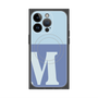 プレミアムパネル with MagSafe［ オリジナル - initial two tone - M blue ］