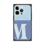 プレミアムパネル with MagSafe［ オリジナル - initial two tone - M blue ］