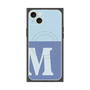 プレミアムパネル with MagSafe［ オリジナル - initial two tone - M blue ］