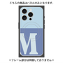 プレミアムパネル with MagSafe［ オリジナル - initial two tone - M blue ］