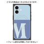 プレミアムパネル with MagSafe［ オリジナル - initial two tone - M blue ］