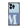 プレミアムパネル with MagSafe［ オリジナル - initial two tone - M blue ］