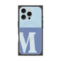プレミアムパネル with MagSafe［ オリジナル - initial two tone - M blue ］