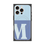 プレミアムパネル with MagSafe［ オリジナル - initial two tone - M blue ］