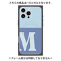 プレミアムパネル with MagSafe［ オリジナル - initial two tone - M blue ］