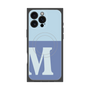 プレミアムパネル with MagSafe［ オリジナル - initial two tone - M blue ］