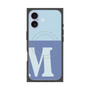 プレミアムパネル with MagSafe［ オリジナル - initial two tone - M blue ］
