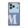 プレミアムパネル with MagSafe［ オリジナル - initial two tone - M blue ］
