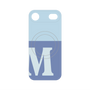 プレミアムパネル with MagSafe［ オリジナル - initial two tone - M blue ］