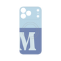 プレミアムパネル with MagSafe［ オリジナル - initial two tone - M blue ］