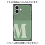 プレミアムパネル with MagSafe［ オリジナル - initial two tone - M green ］