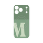 プレミアムパネル with MagSafe［ オリジナル - initial two tone - M green ］