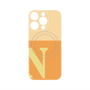 プレミアムパネル with MagSafe［ オリジナル - initial two tone - N orange ］