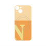 プレミアムパネル with MagSafe［ オリジナル - initial two tone - N orange ］