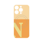 プレミアムパネル with MagSafe［ オリジナル - initial two tone - N orange ］