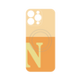 プレミアムパネル with MagSafe［ オリジナル - initial two tone - N orange ］