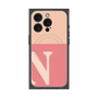 プレミアムパネル with MagSafe［ オリジナル - initial two tone - N pink ］