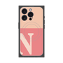 プレミアムパネル with MagSafe［ オリジナル - initial two tone - N pink ］