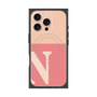 プレミアムパネル with MagSafe［ オリジナル - initial two tone - N pink ］