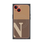 プレミアムパネル with MagSafe［ オリジナル - initial two tone - N brown ］