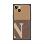 プレミアムパネル with MagSafe［ オリジナル - initial two tone - N brown ］