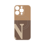 プレミアムパネル with MagSafe［ オリジナル - initial two tone - N brown ］