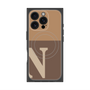 プレミアムパネル with MagSafe［ オリジナル - initial two tone - N brown ］