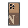 プレミアムパネル with MagSafe［ オリジナル - initial two tone - N brown ］