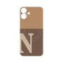 プレミアムパネル with MagSafe［ オリジナル - initial two tone - N brown ］