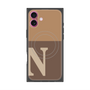 プレミアムパネル with MagSafe［ オリジナル - initial two tone - N brown ］
