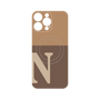 プレミアムパネル with MagSafe［ オリジナル - initial two tone - N brown ］