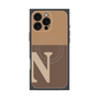 プレミアムパネル with MagSafe［ オリジナル - initial two tone - N brown ］