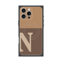 プレミアムパネル with MagSafe［ オリジナル - initial two tone - N brown ］