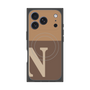 プレミアムパネル with MagSafe［ オリジナル - initial two tone - N brown ］