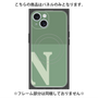 プレミアムパネル with MagSafe［ オリジナル - initial two tone - N green ］