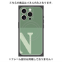 プレミアムパネル with MagSafe［ オリジナル - initial two tone - N green ］