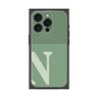 プレミアムパネル with MagSafe［ オリジナル - initial two tone - N green ］