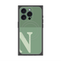プレミアムパネル with MagSafe［ オリジナル - initial two tone - N green ］