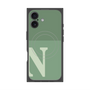 プレミアムパネル with MagSafe［ オリジナル - initial two tone - N green ］